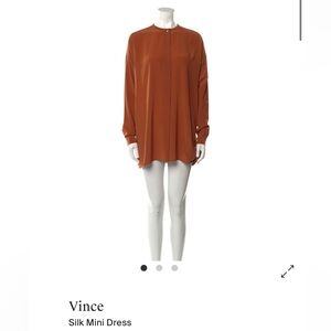 Vince Women's Rust mini dress